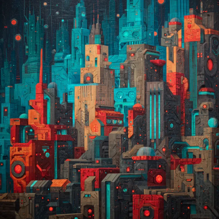 Crimson City Glow
