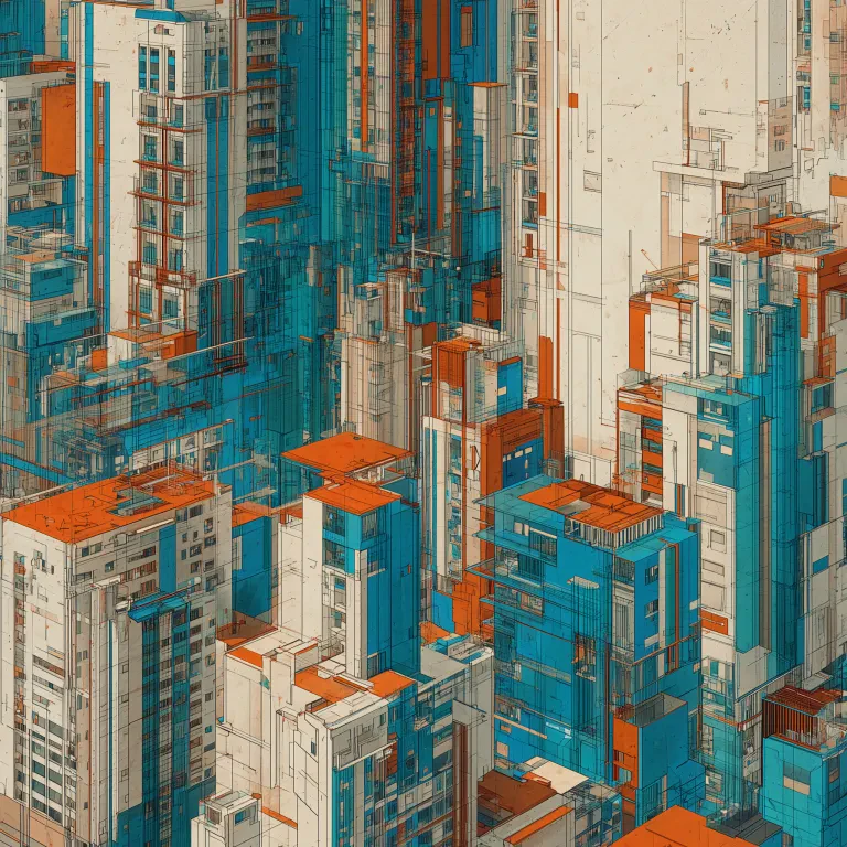 Orange Rooftops, Blue City