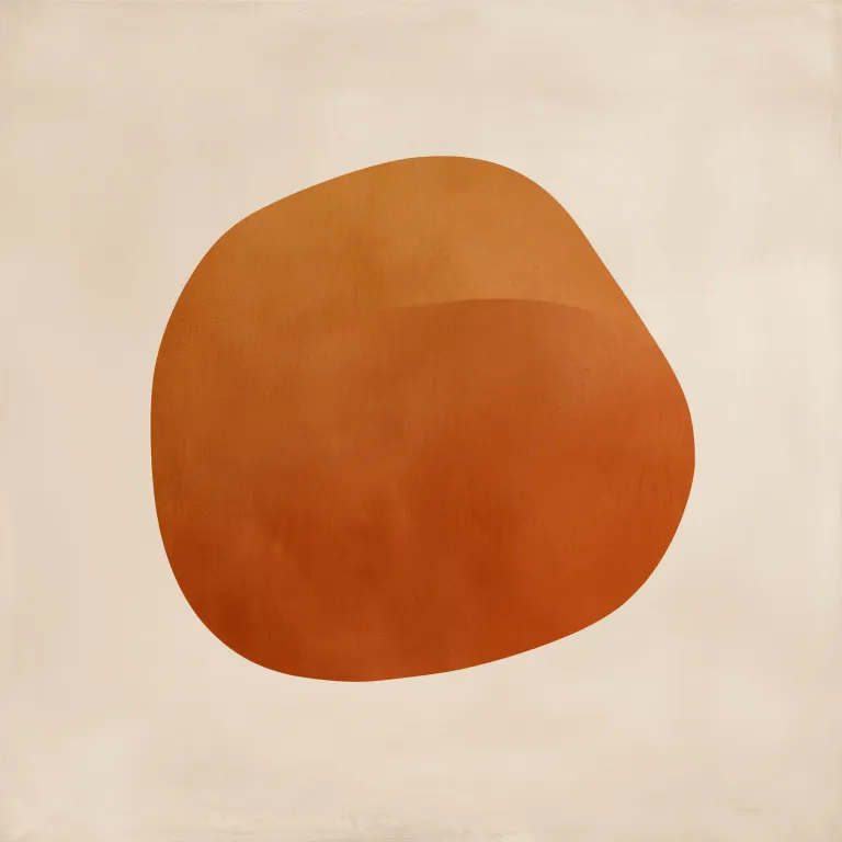 Orange Dawn Circle