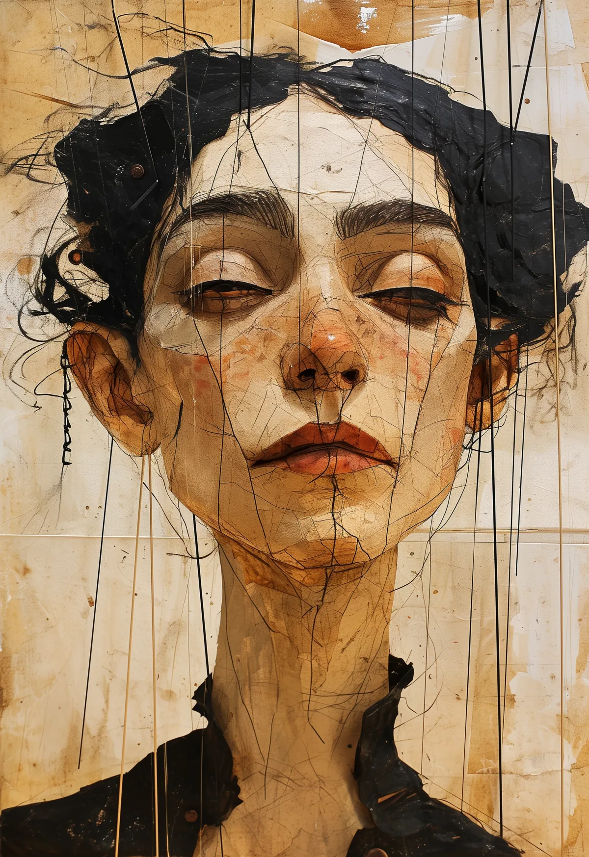 Stillness in Ochre