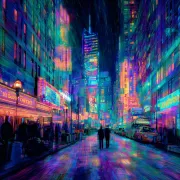 Neon Heartbeat Reverie