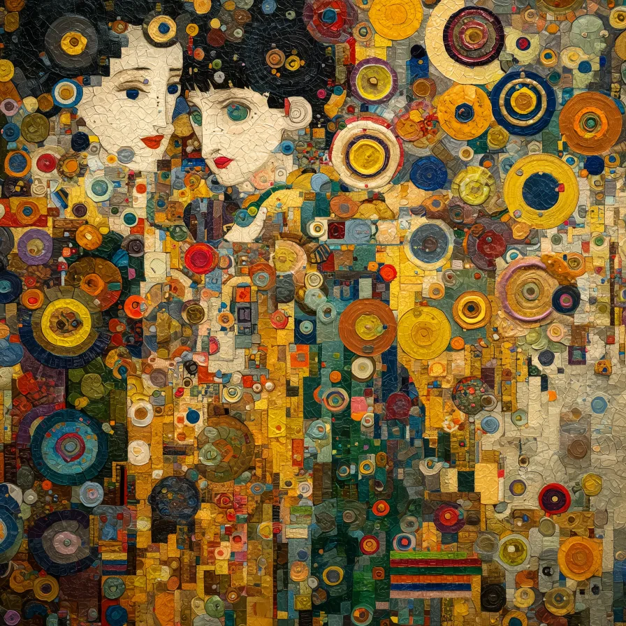 Curated artwork in a hospitality setting