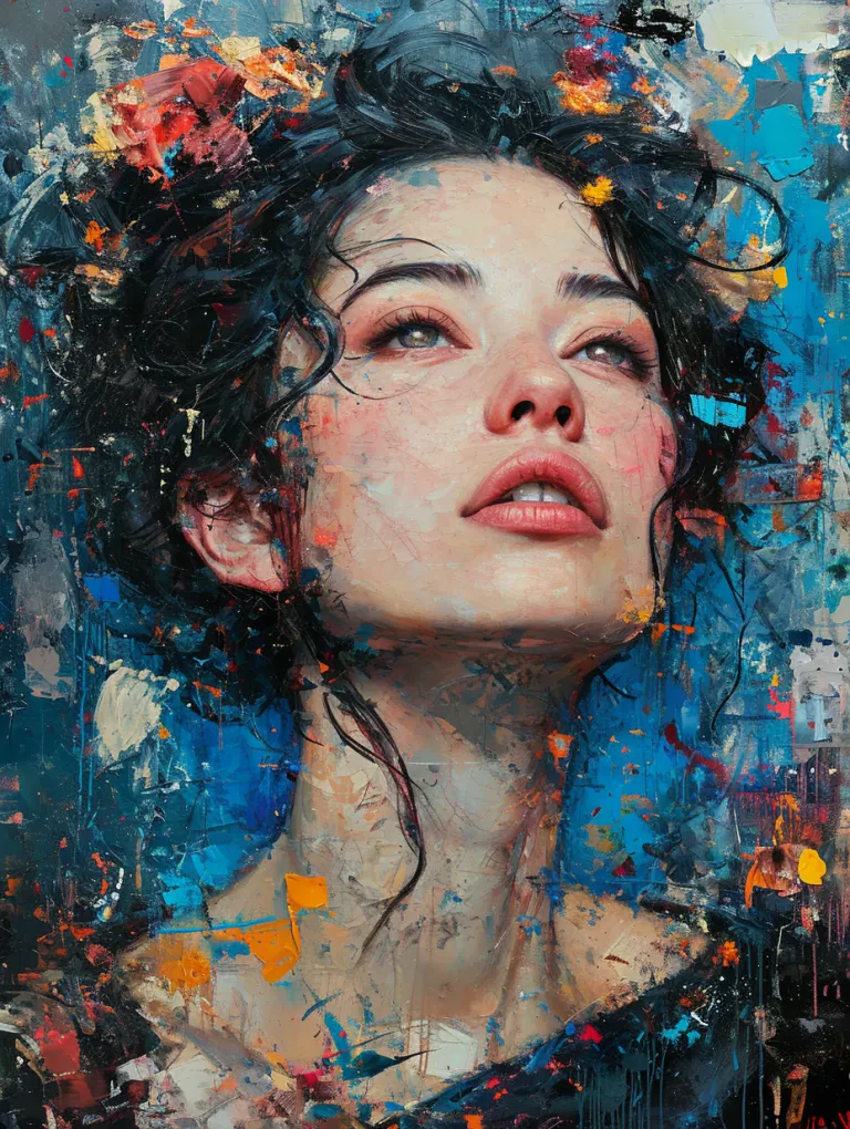 Upward Gaze, Colourful Reverie