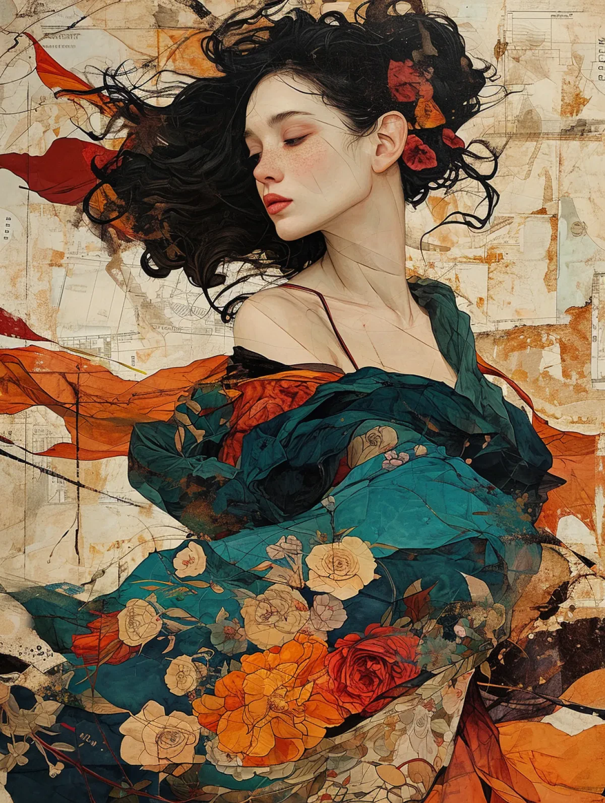 Petals and a Gaze
