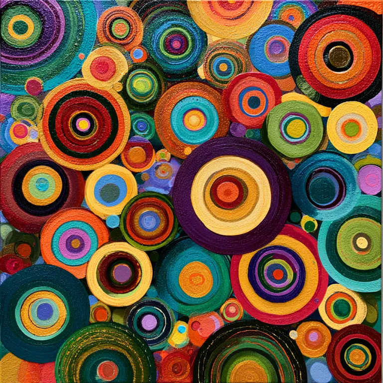 Kaleidoscope of Curious Circles