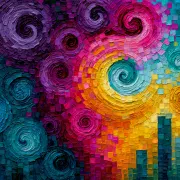 Whirled Stainedglass Reverie