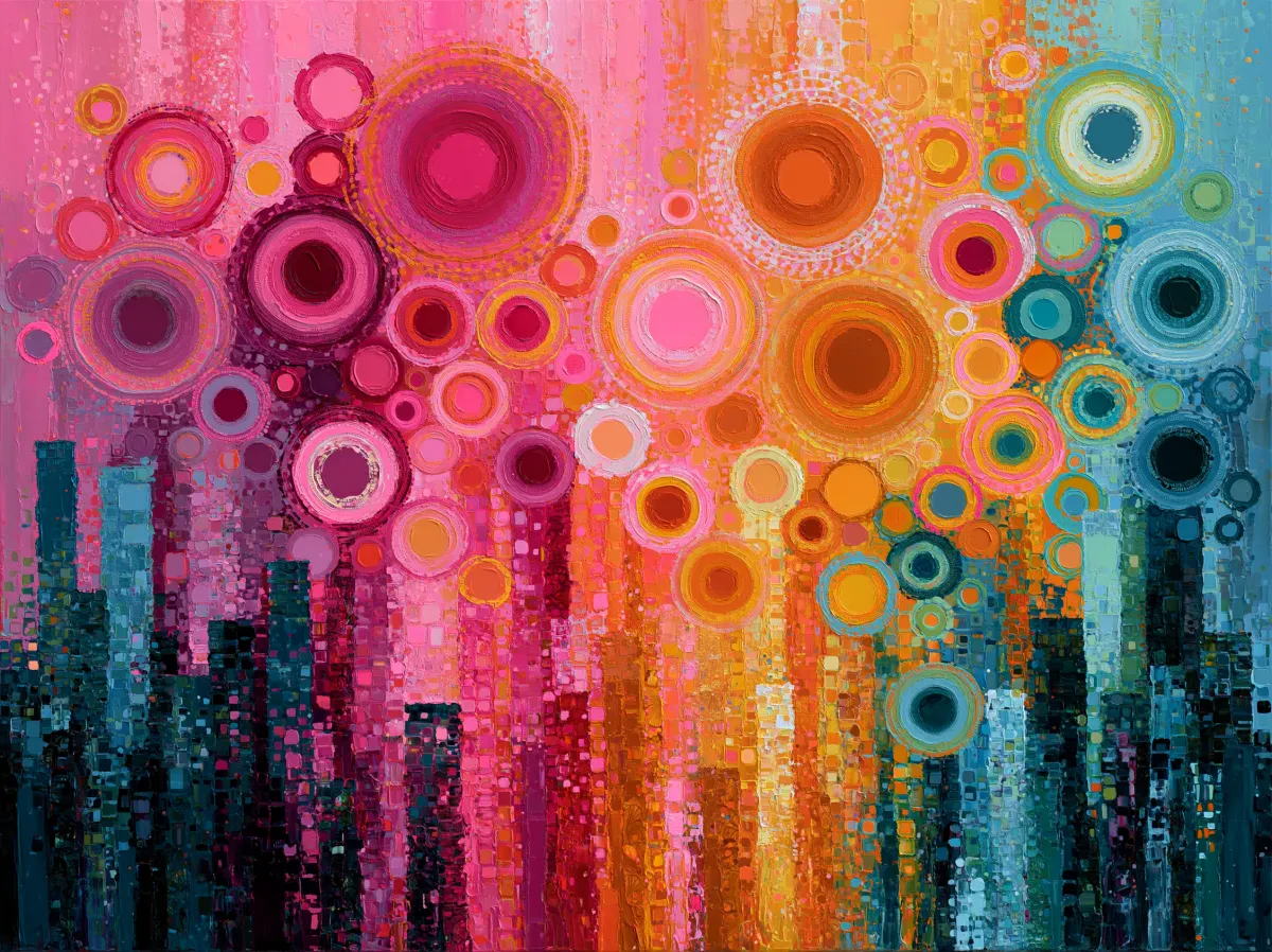 Neon Grid Horizon