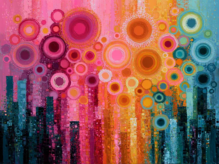 Neon Grid Horizon