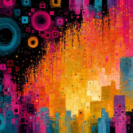 City Circles Glow