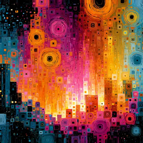 Chromatic Burst, Midnight Bloom