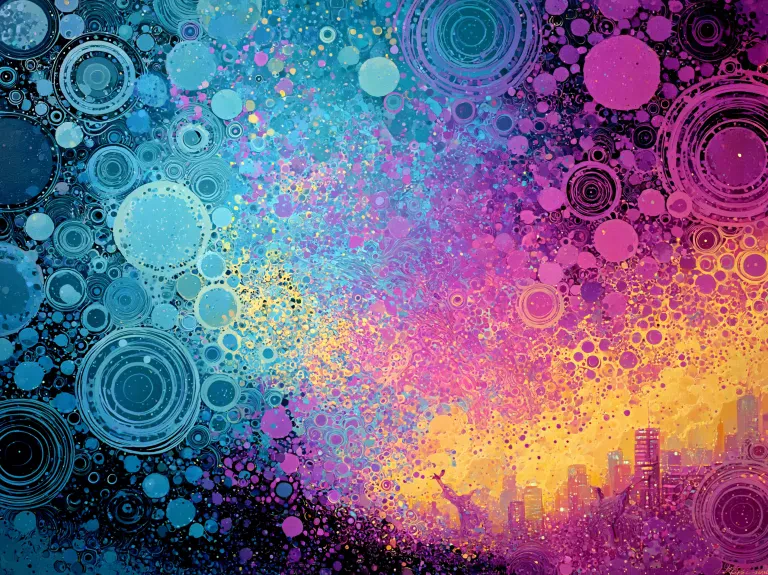 Orbs Over the City
