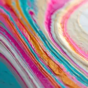 Whirls of Kaleidoscopic Colour