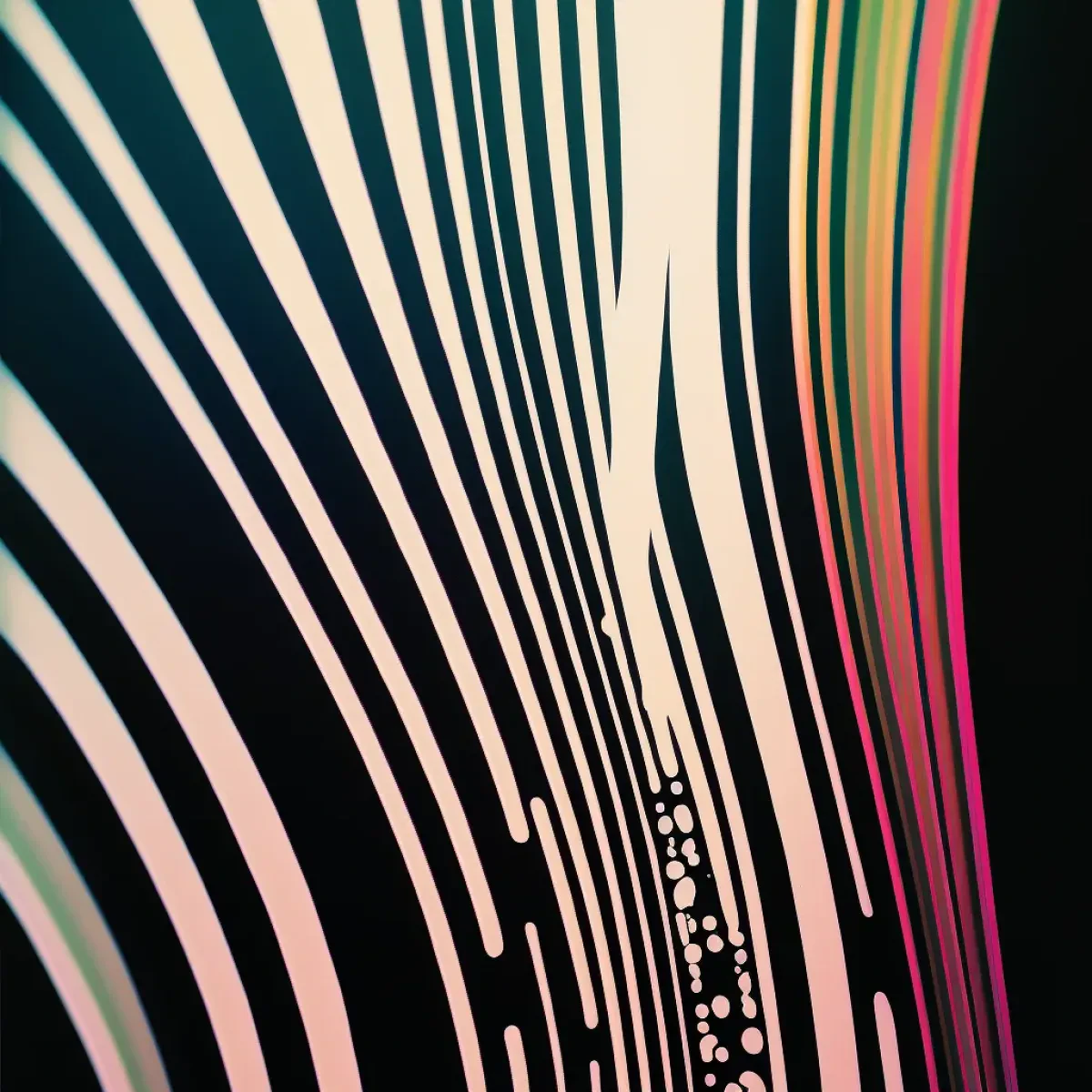 Molten Verticals Unspooling