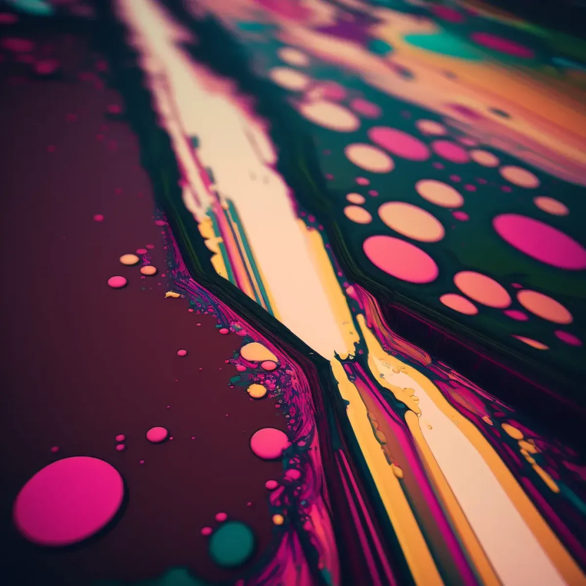 Midair Partition of Buoyant Colour