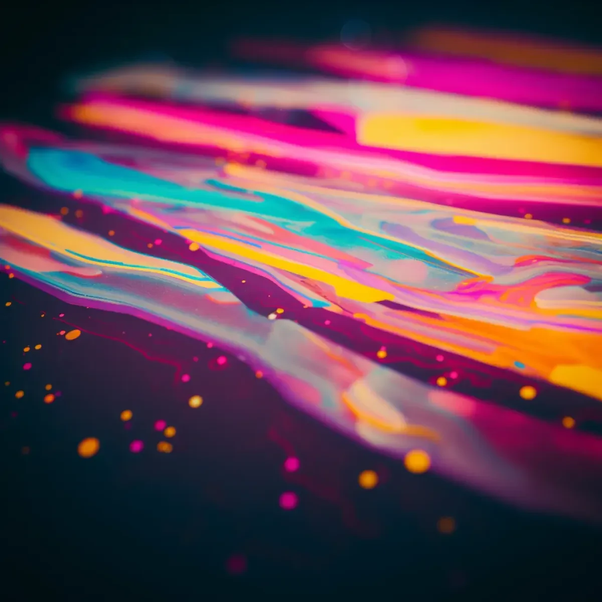 Restless Alignment of Colour Borders