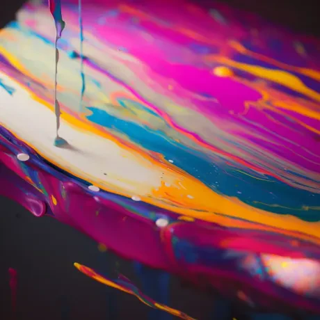 Warm-bright Composure, Viscous Colourflow