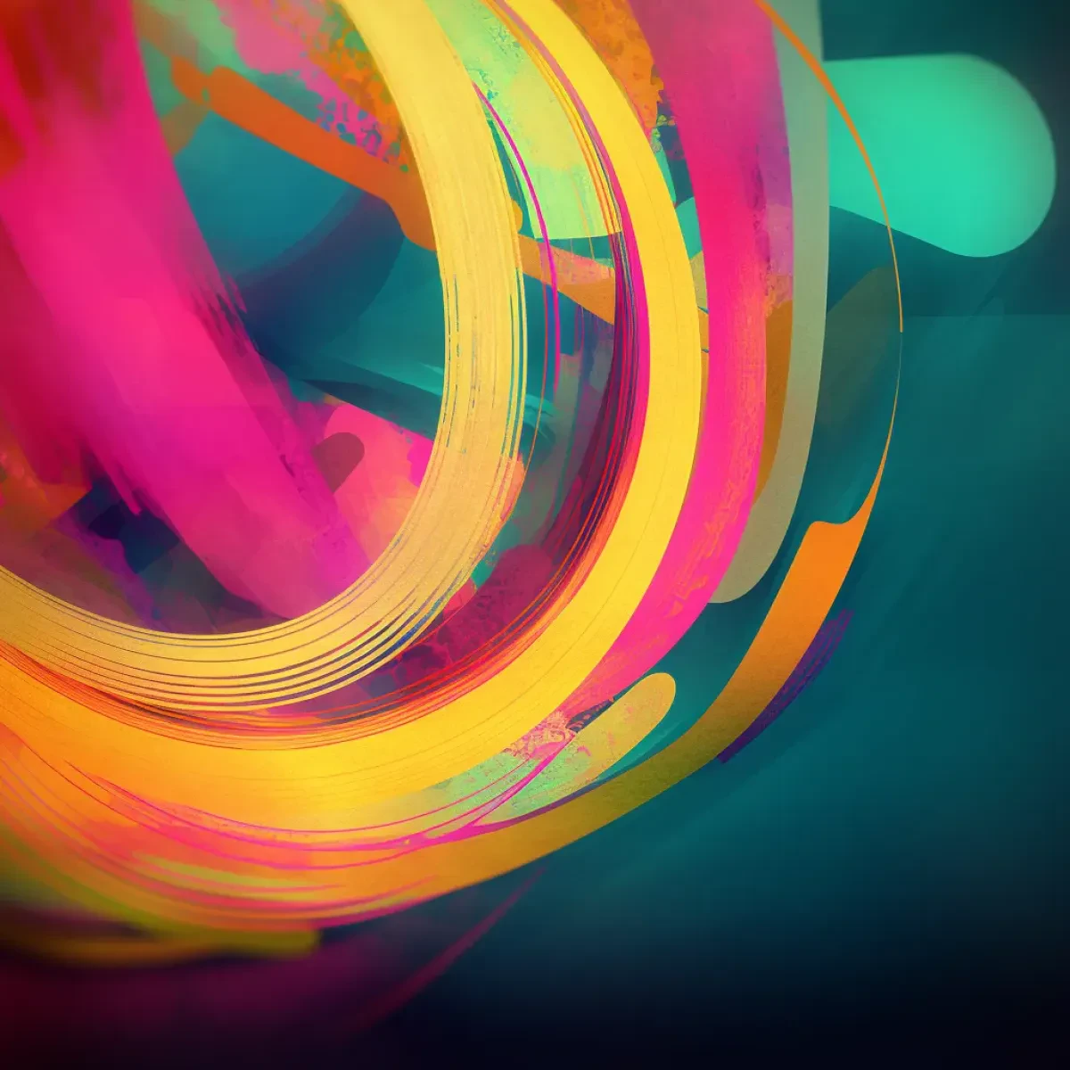 Mid-breath Momentum in Magenta-gold
