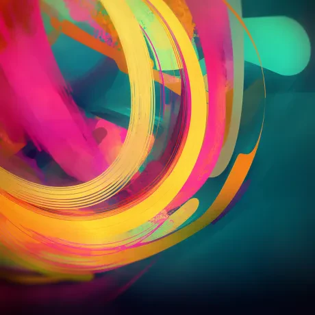 Mid-breath Momentum in Magenta-gold