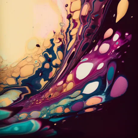 Spilled Ink Suspension