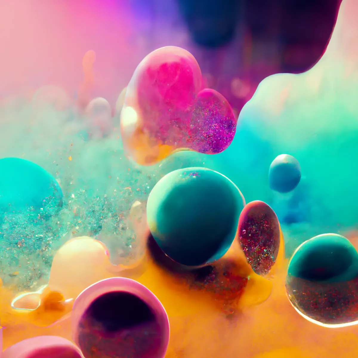 Buoyant Colour Physics
