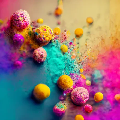 Exhalation of Buoyant Colour