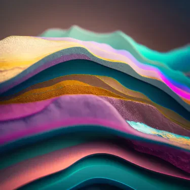 View Lavender Folds