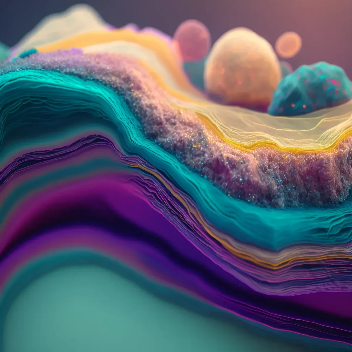 Frosted Colour Weightlessness
