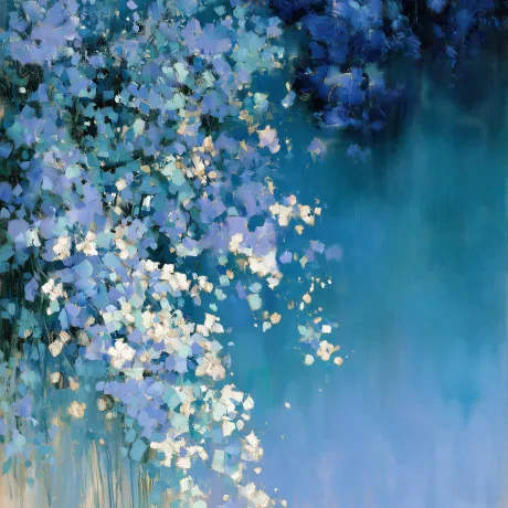 Blue Hour Blossom
