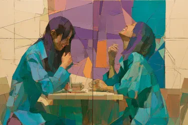 View Over Empty Cups