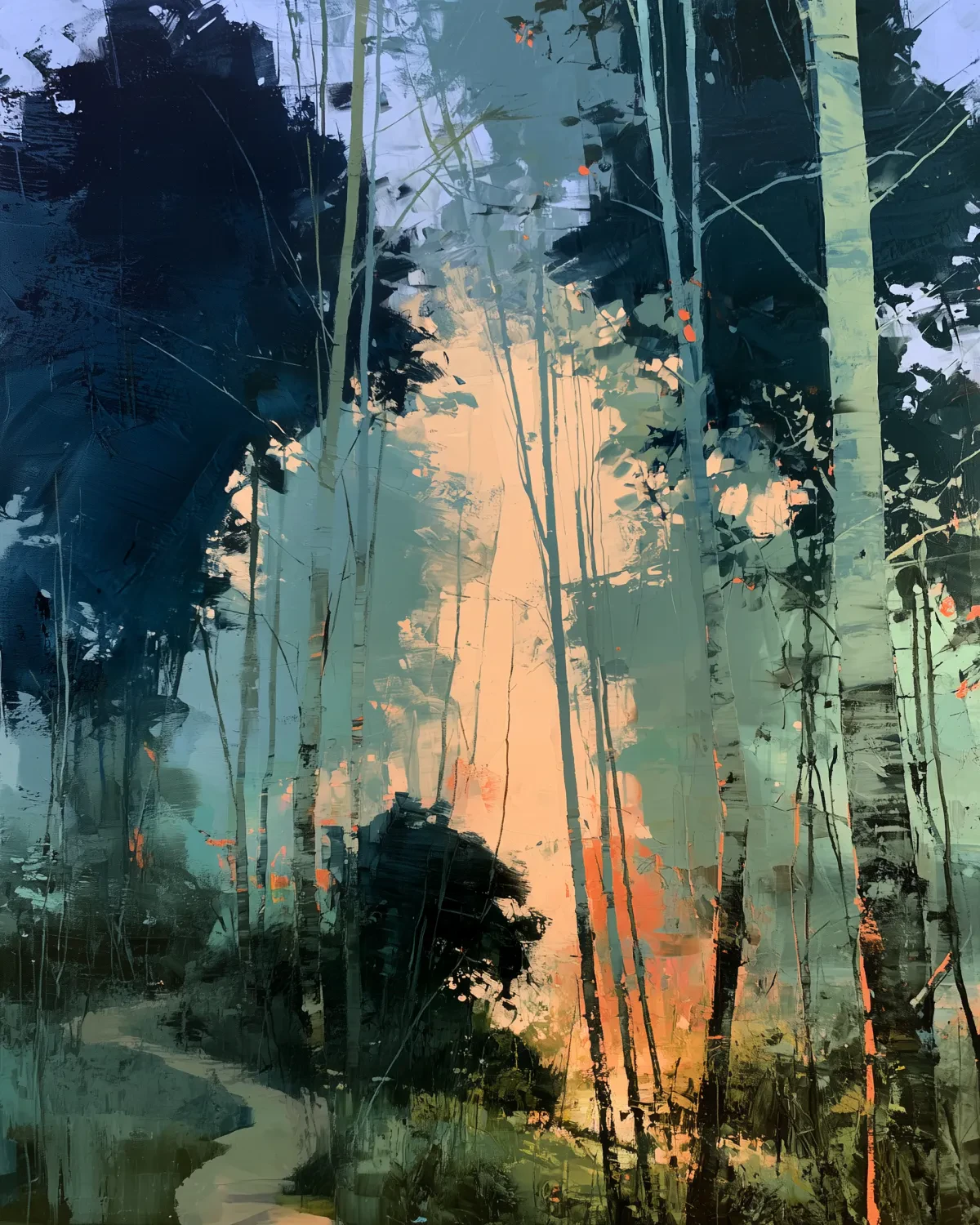 The Birch Path