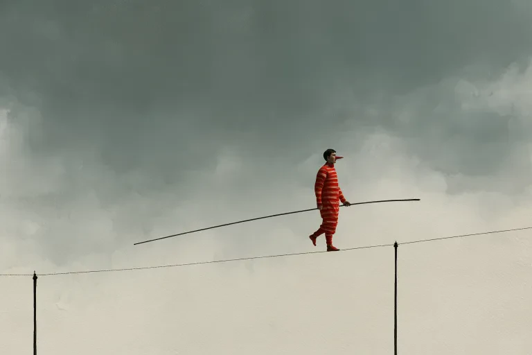 Two Poles, One Step