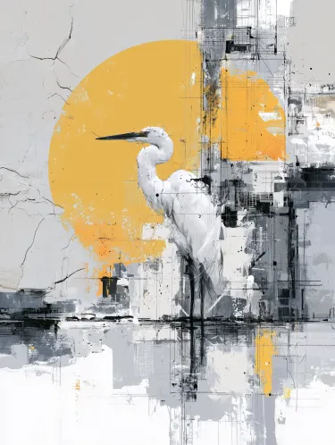 View The Egret's Vigil