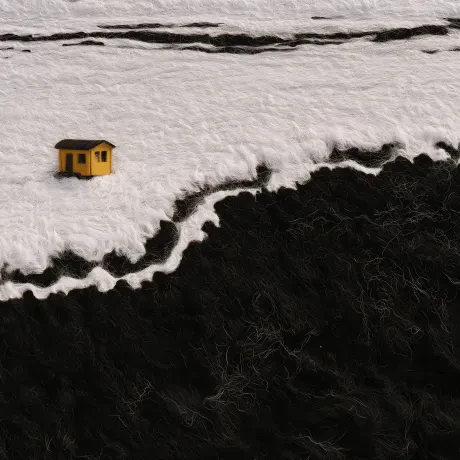 Snowbound Hut