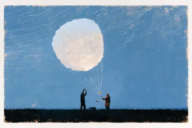 View Holding the Strings