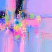 Rain-Slick Pastels
