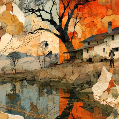 Walker by the Millpond