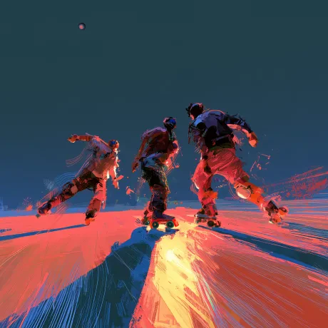 Gliding Into Twilight
