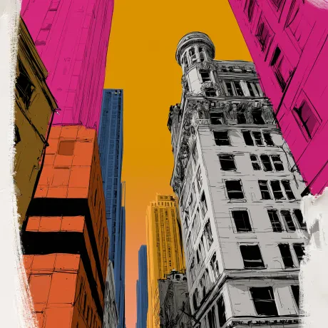 Cornice and Magenta
