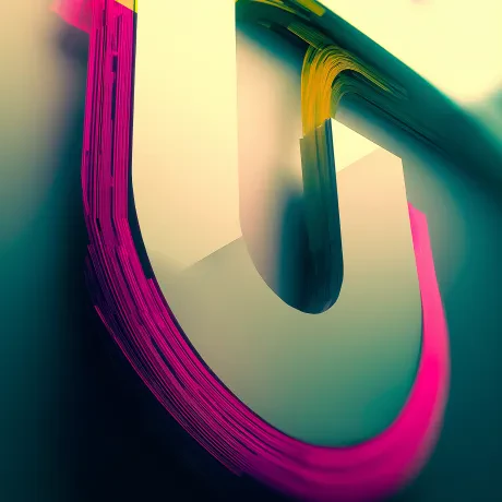 Paint-Stroke Letter