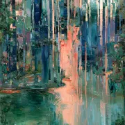 Mirror-Still Woods