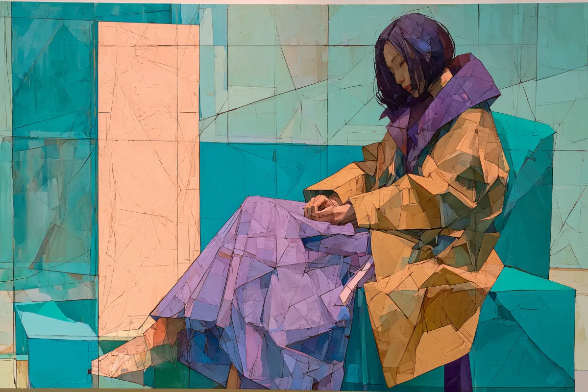 Downcast in Turquoise