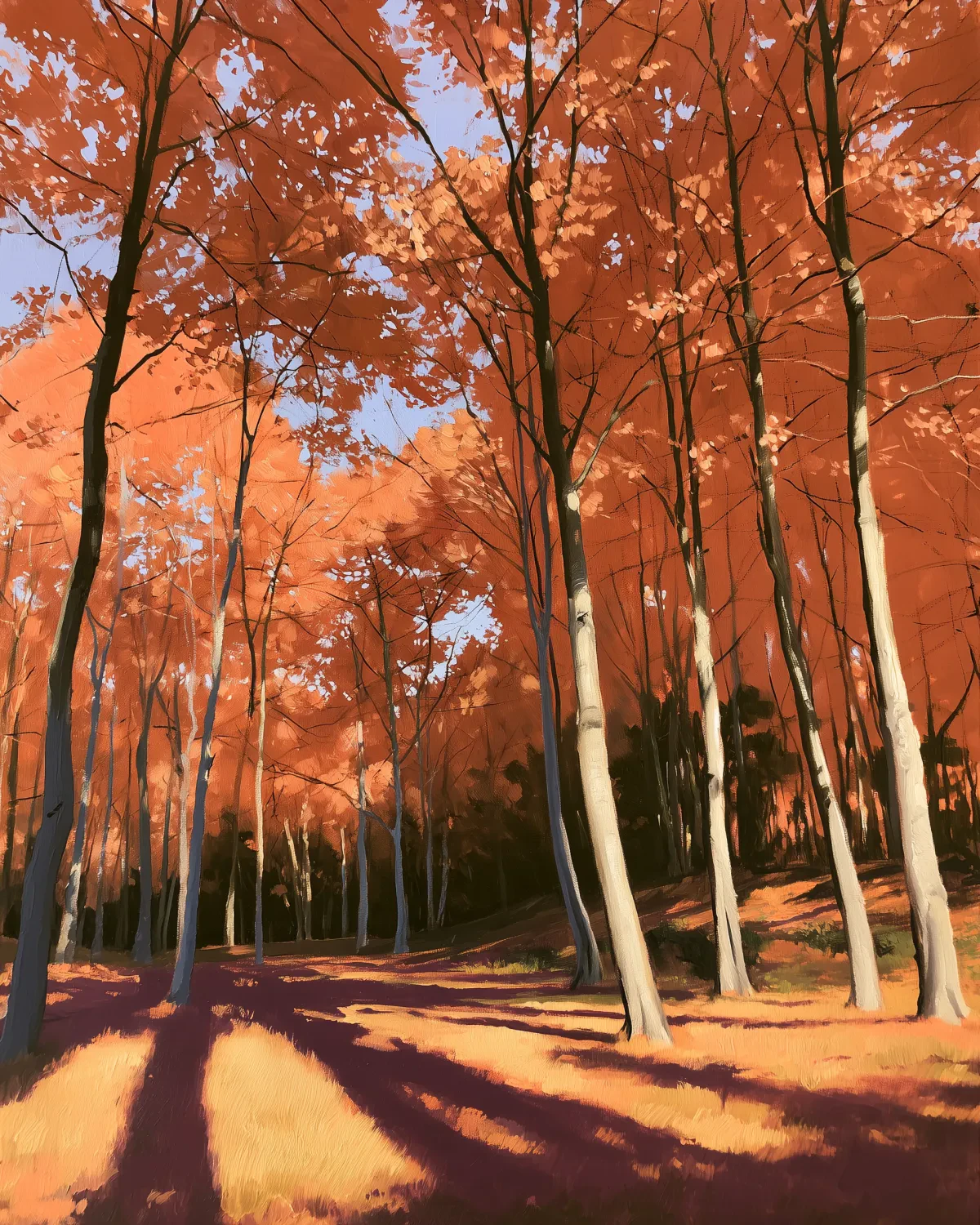 Leaves Ablaze