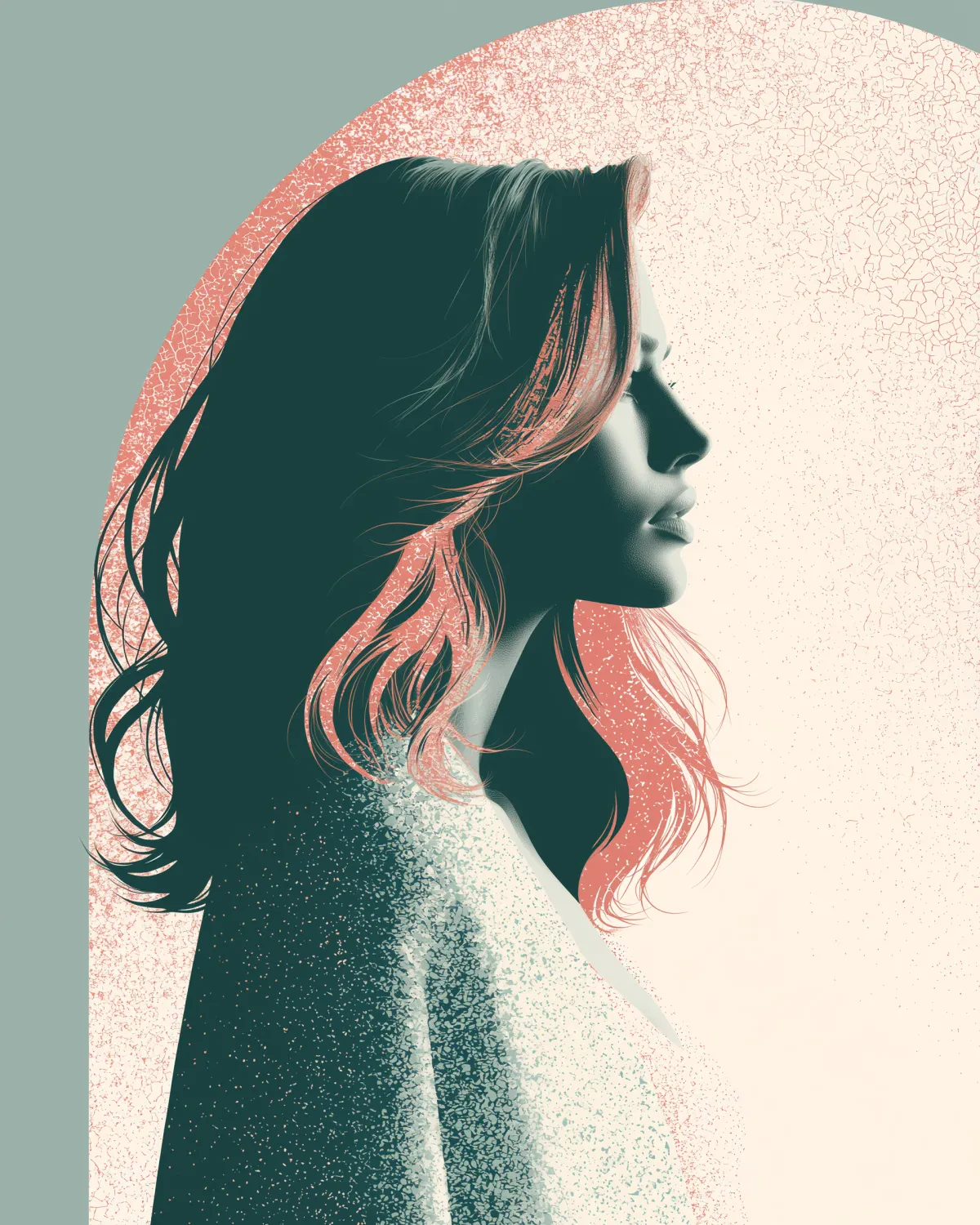 Speckled Silhouette