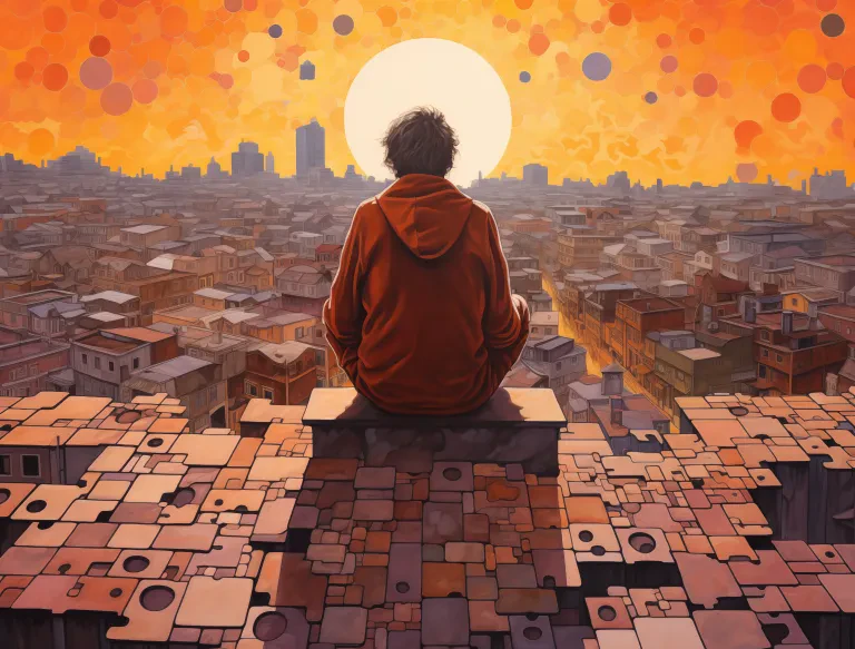 Rooftop Sunset Solo