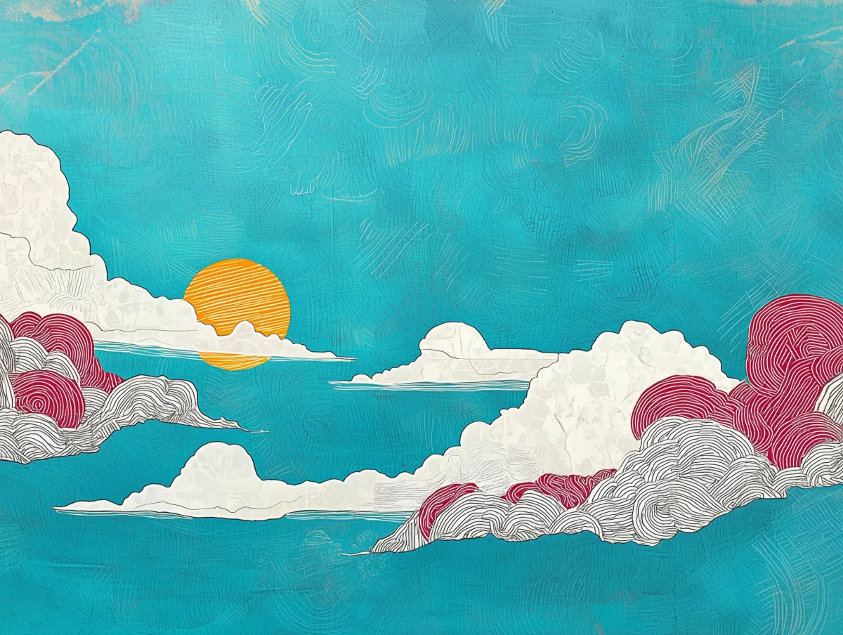 Sun Among Cumulus