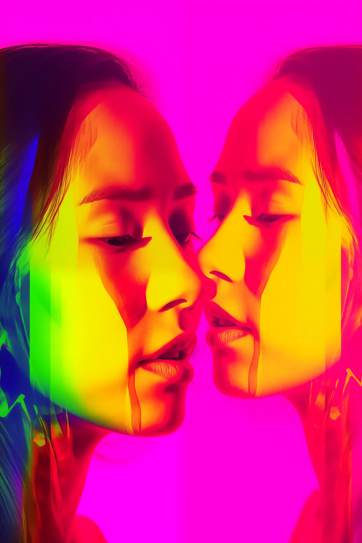 Mirrored Kiss