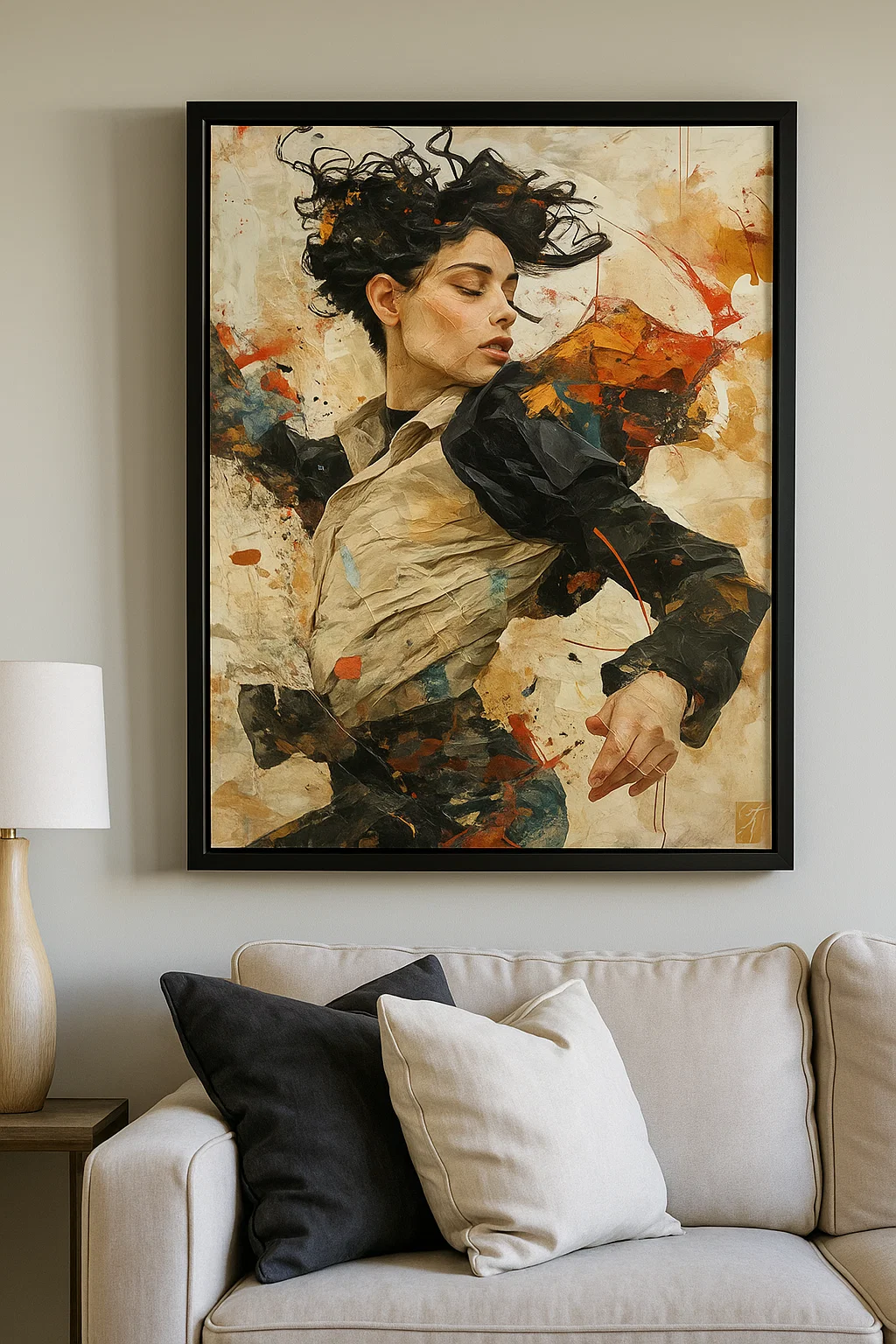High-quality print example
