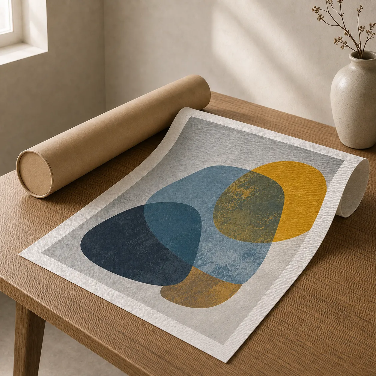 Rolled Canvas
