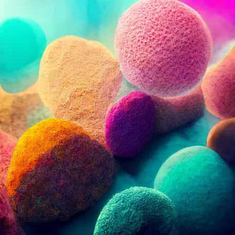 Celestial Spheres: Dance of Cosmic Vibrance