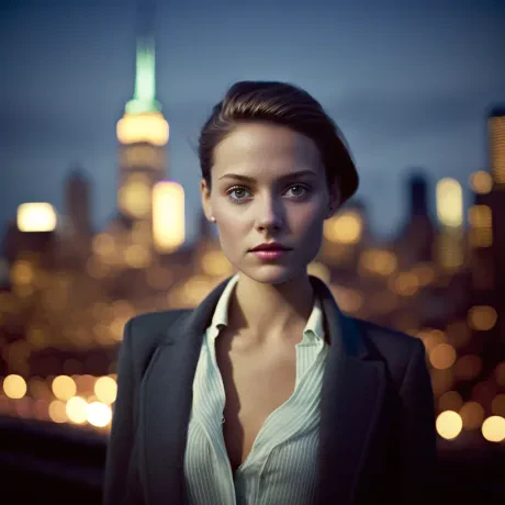 Urban Elegance: Nocturnal Whispers